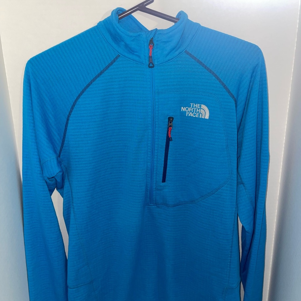 The North Face Blue Quarter-Zip Pullover